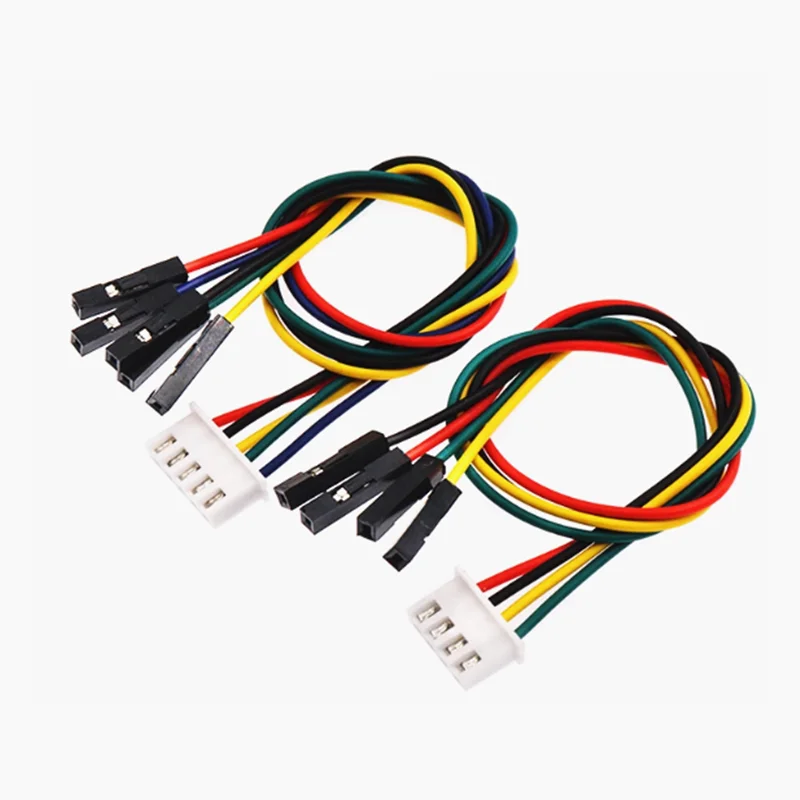 5pcs Xh2.54 To Line Cable 1p Female 2/3/4/5/6/7/8/9/10p 10/20/30cm 26awg Jumper Wire