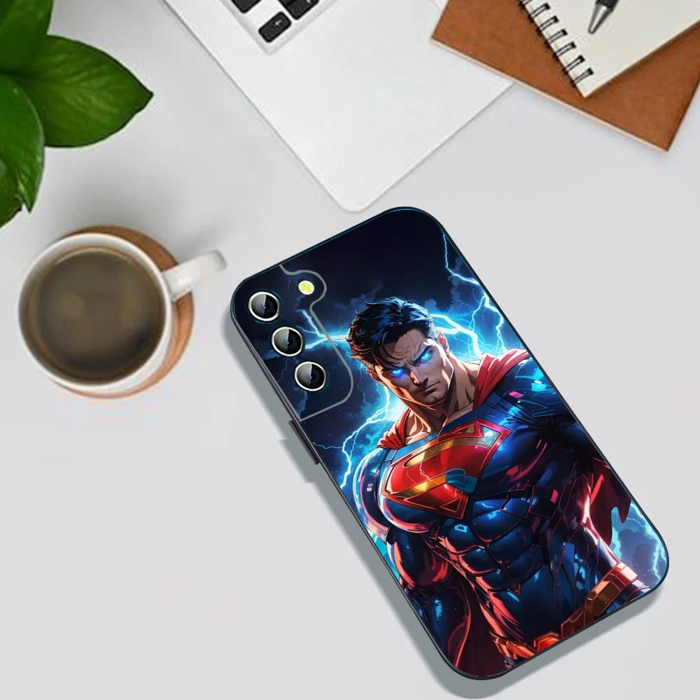 S-Supermans Cool Phone Case For Samsung Galaxy A52 A12 A51 S21 Edge S22ULTRA S23 S24 S20LITE Plus Ultra Black Cover