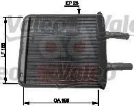 Store code: 812409 for heater radiator ACCENT LANTRA air conditioning BINEK (imported)