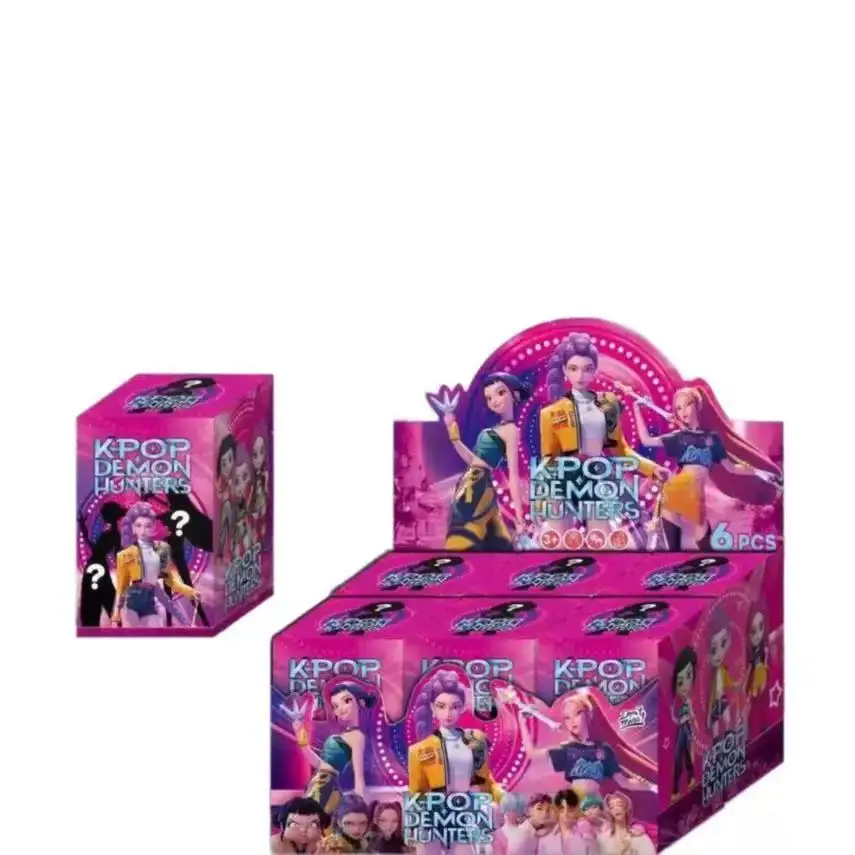 I Demon Hunters Anime Kpop Figura Modello Giocattolo Cartoon Periferiche da gioco Collezione di decorazioni da scrivania Figure Modello giocattolo per regalo per bambini