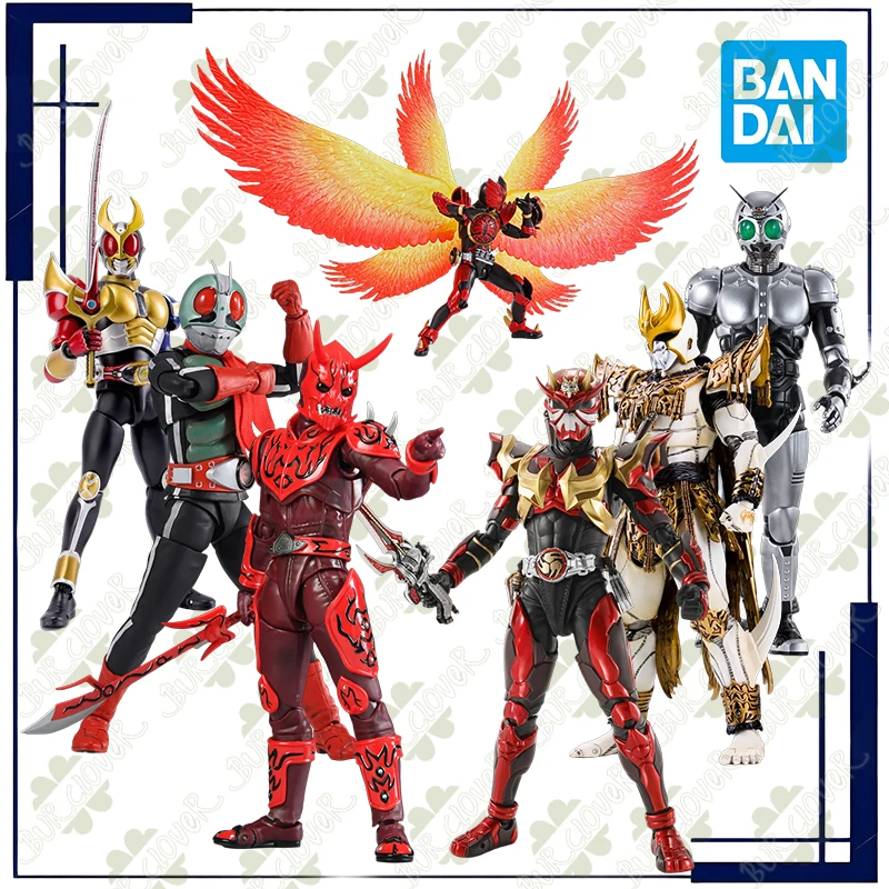 

BANDAI Original SHF Kamen Rider series 3 Anime Action Figure Toys For Kids Gift