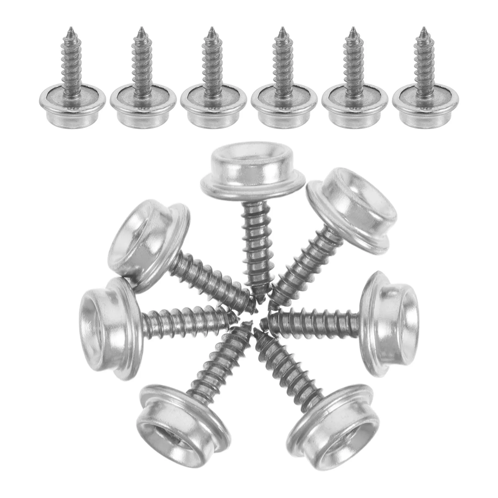 

24 шт. защелкивающиеся кнопки для лодок из нержавеющей стали, морские кнопки-защелки для тентов и брезентов, сверхпрочные, для морского использования