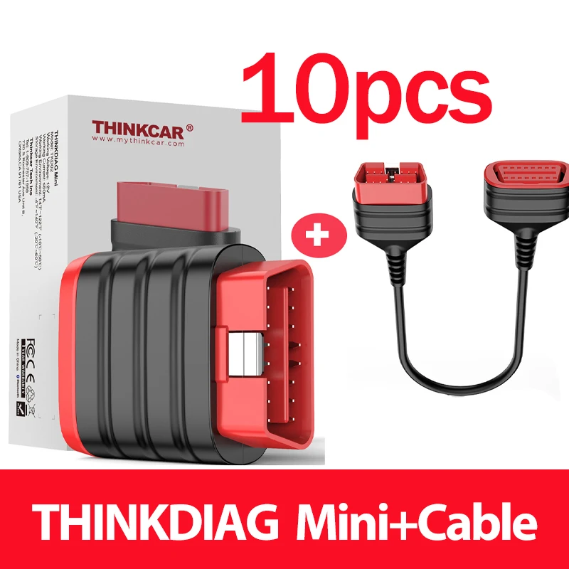 THINKCAR THINKDIAG Mini obd2-scanner Alle auto's Volledige systeemdiagnose Autodiagnosetool Fouten lezen/wissen Levenslange gratis update