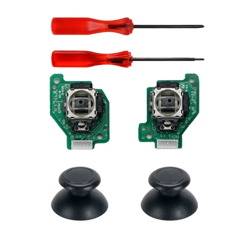 Reparación placa PCB, destornillador, Joystick, módulo palanca pulgar, accesorio juego repuesto para controlador