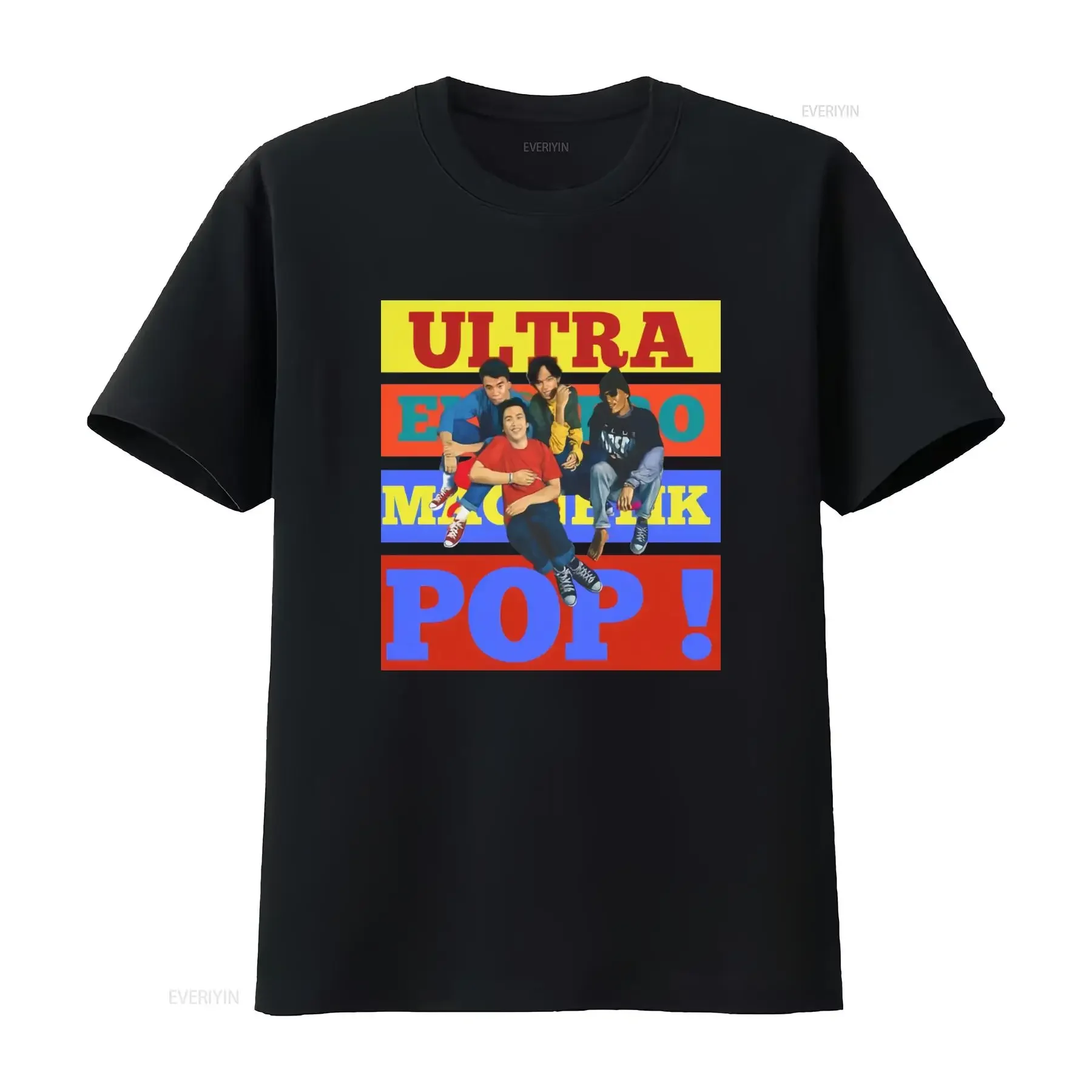 Ultra Eheads Design Eraserheads T Shirt for Him Filipino Pinoy Rock Band Print Philippine Music Inspired Trendy vintage Washed