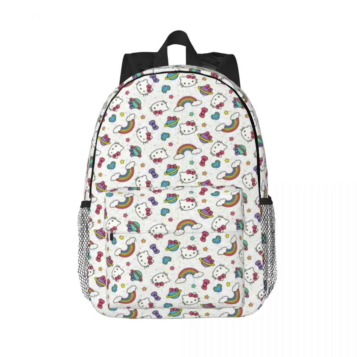 Hello Kitty Compact 15-Inch Backpack - Stylish Lightweight Bag Perfect for Students and Commuters