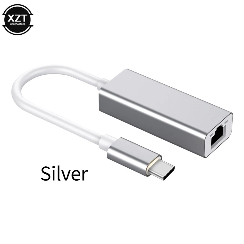 USB Type C Ethernet Adapter Network Card USB C To RJ45 1000Mbps Lan Internet Cable For MacBook PC Windows XP 7 8 10 Android