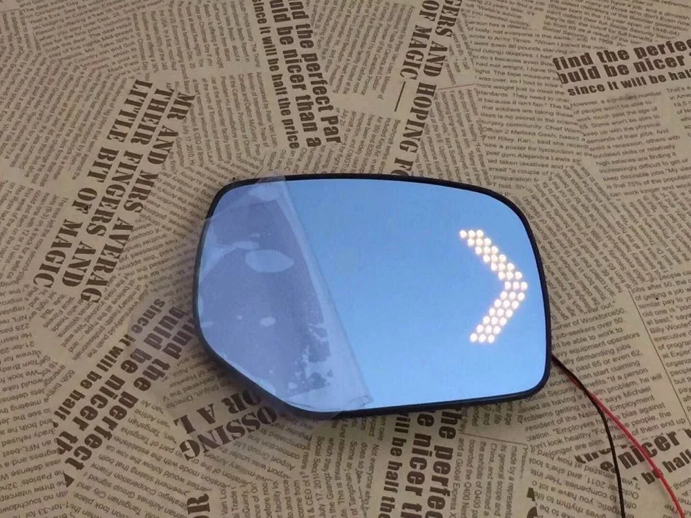 Osmrk blue rear view mirror for Lexus nx rx es gs with electric heating, dynamic side turn signal,anti-glaring