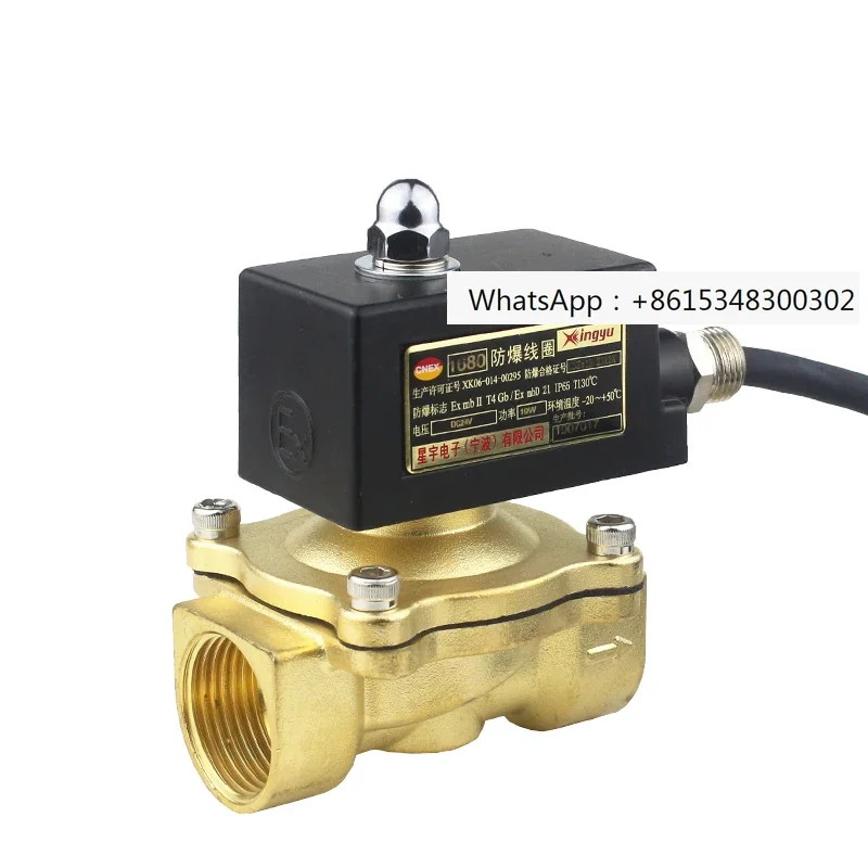 

2W250-25 EX explosion-proof solenoid valve HL0815-25EX DN25 one inch Honglian pneumatic explosion-proof solenoid valve