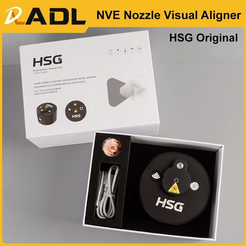 ADL HSG الأصلي فوهة البصرية أليجنر NVA آلة القطع بالليزر فوهة المعايرة جهاز المعايرة المحورية