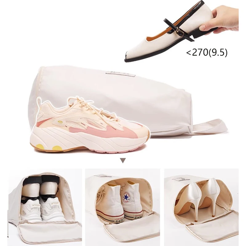 Portable Travel Shoe Bag Waterproof Sorting Pouch Home Organization And Storage Shoes Bag Luggage Organizer Travel Essentials