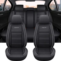Fundas de asiento de coche de cuero Pu de cobertura completa para FORD Focus MK2 Edge Explorer Ecosport Escape Everest Fiesta C-MAX accesorios de coche