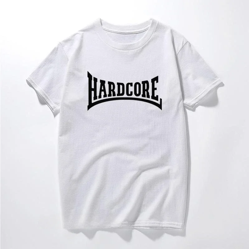 Cool fun hardcore fashion street wear trend casual summer comfort men women universal crewneck short-sleeved T-shirts