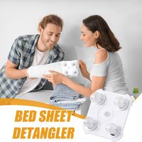 1/3Pcs Reusable Bed Sheet Clips Household Anti Winding Laundry Products Heavy Duty Reduces Laundry Tangles Washer And Dryer