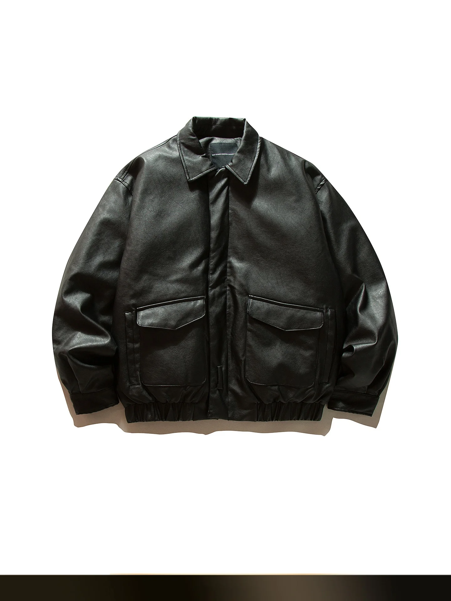 

Зимняя куртка Nted American Retro из искусственной кожи с воротником, наполненная пухом (90% пуха), теплая, для мотоциклистов, верхняя одежда