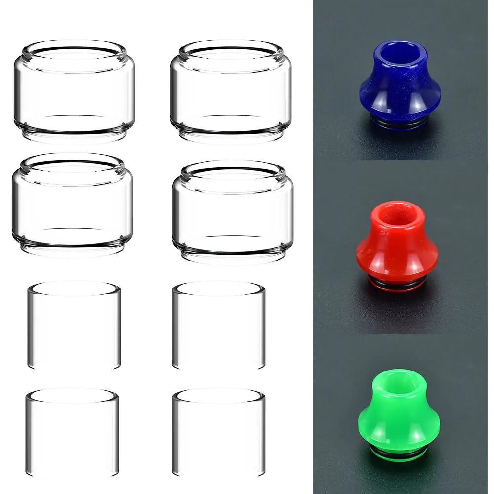 Replacement Pyre Glass Tube Dead rabbit v3 rta 3.5/5.5mlcapacity Glass For Dead rabbit v3 rta Tank Vape Accessory