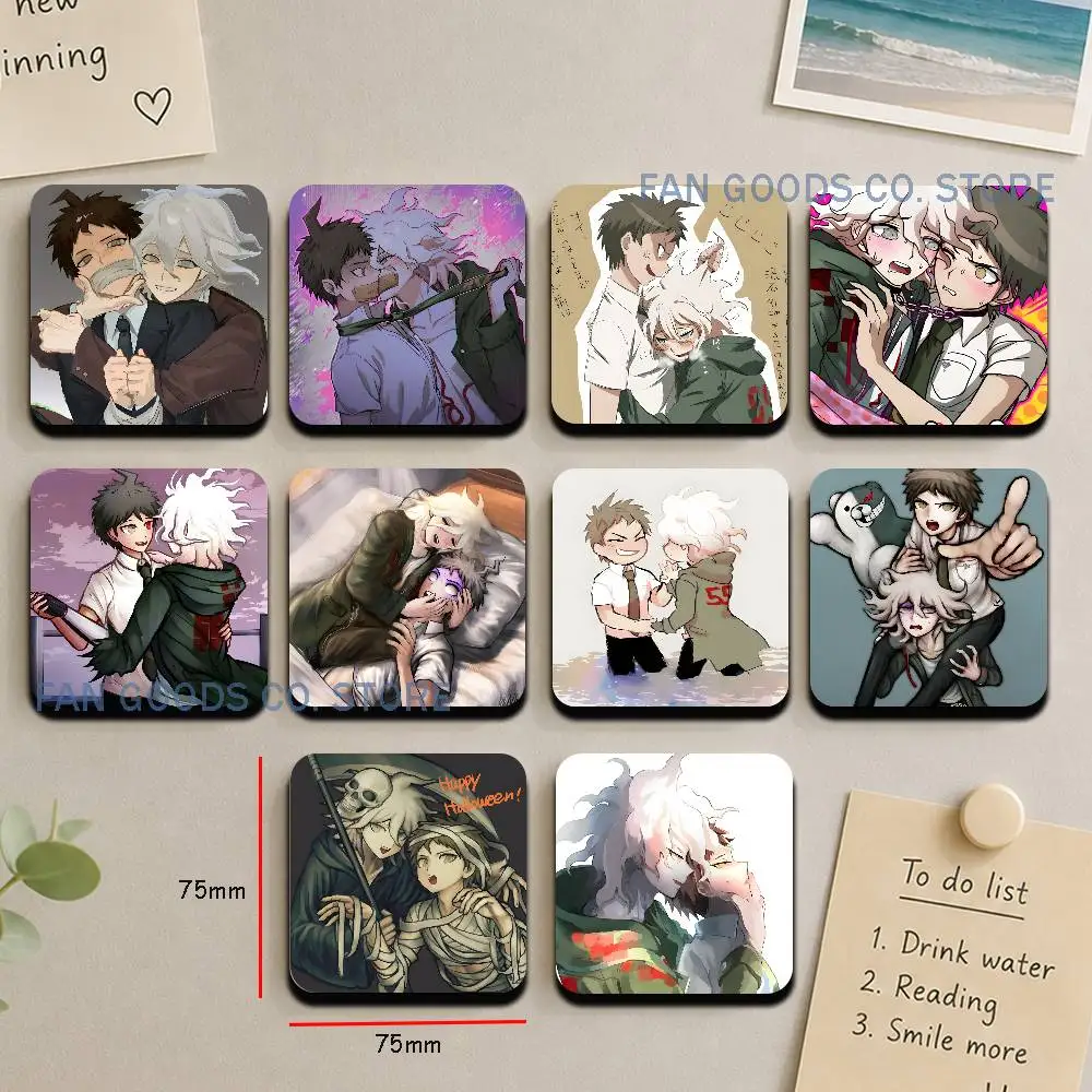 

Nagito Hajime Komahina Sublimation Magnet Cartoon Anime CuteFridge Magnets Personalized Sublimation Products for Kitchen