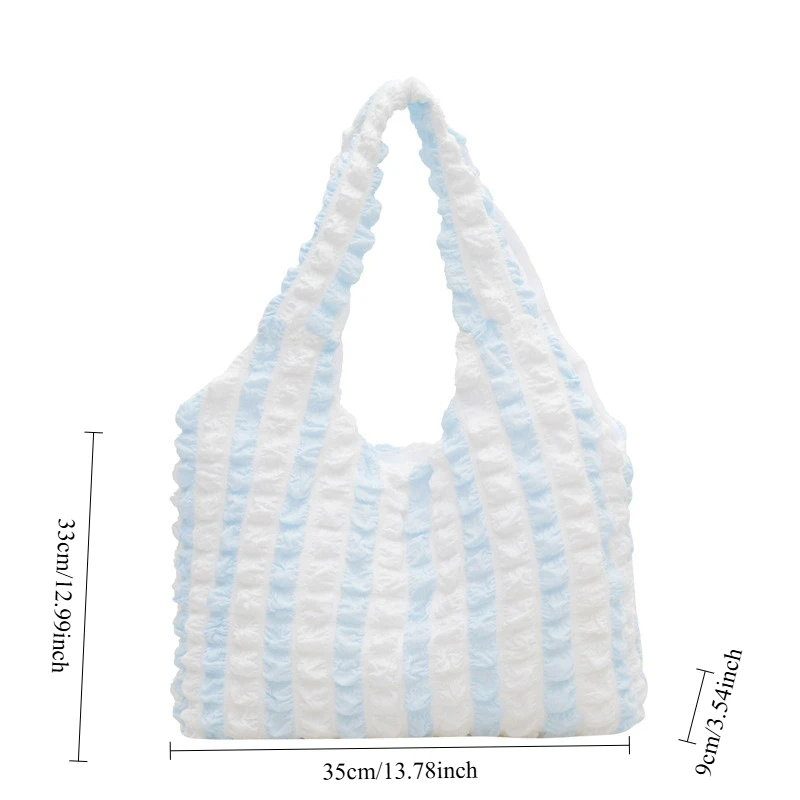 حقائب يد عصرية متعددة الاستخدامات وركاب للنساء ذات سعة كبيرة وخفيفة الوزن وحقيبة كتف بسيطة وغير رسمية #6