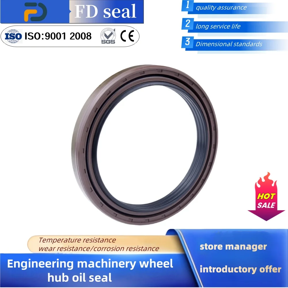 Pump Oil Seal 65*90*13/14.5mm NBR 12015928B ISO 9001 Wheel Hub Shaft Seal RWDR CASSETTE Mechanical Seal Engineering Accessories
