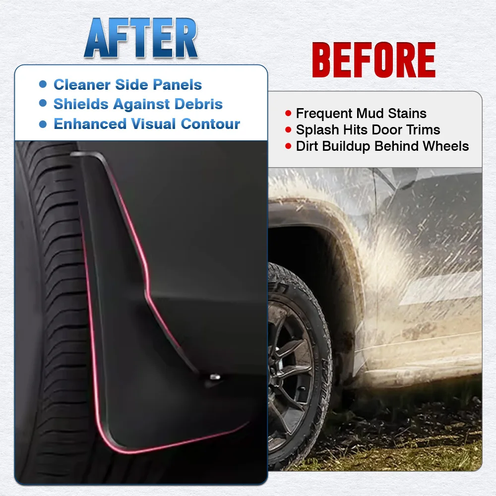 4 шт. для Lexus NX NX250 NX350 NX350h NX450h 2022 2023 2024 2025 автомобильные брызговики на крыло брызговики автоаксессуары