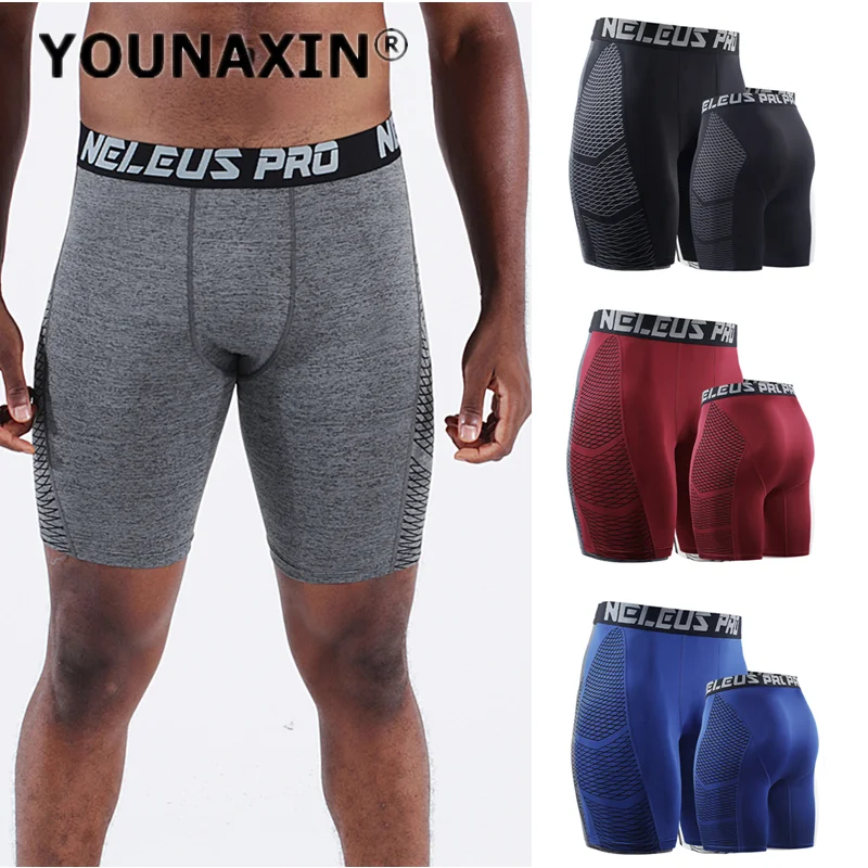 Men's Tight Shorts Running Sports Shorts Cycling Basketball Breathable Casual Boy Print Underwear Quick Drying M L XL 2XL 3XL