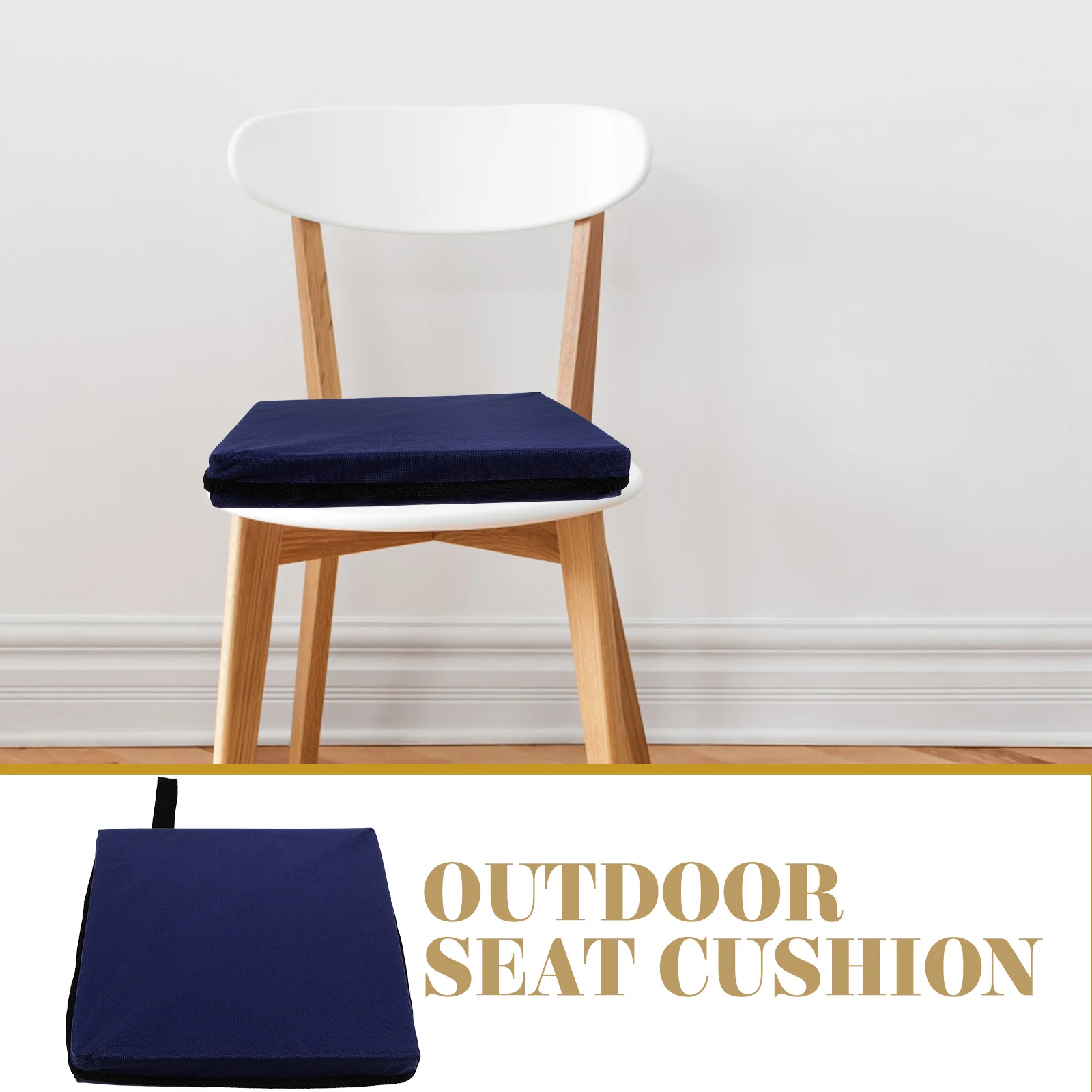 

Polyester Stadium Seat Cushion Portable Outdoor Seat Pad Lightweight Single Layer for Picnic Camping Events Stadium Cushion