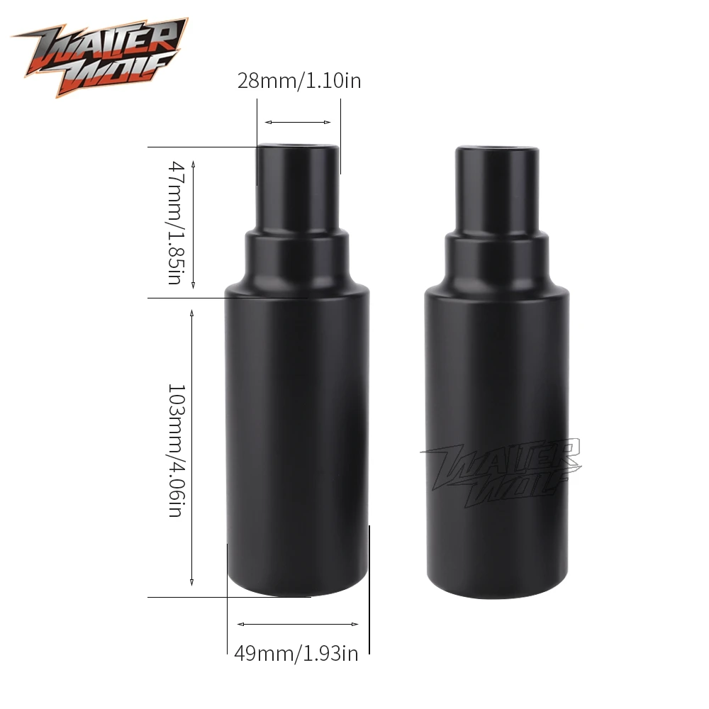 Untuk Husqvarna Svartpilen 125 200 250 401 Vitpilen 401 250 125 Pelindung Slider Bingkai Sepeda Motor Pelindung Kecelakaan Perlindungan Jatuh