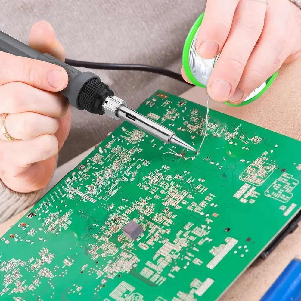 50g/100g Bleifreier Lötdraht 1mm Umweltfreundlicher Zinndraht mit Flussmittel Hochreiner Schweißdraht auf Rolle – Detail 8