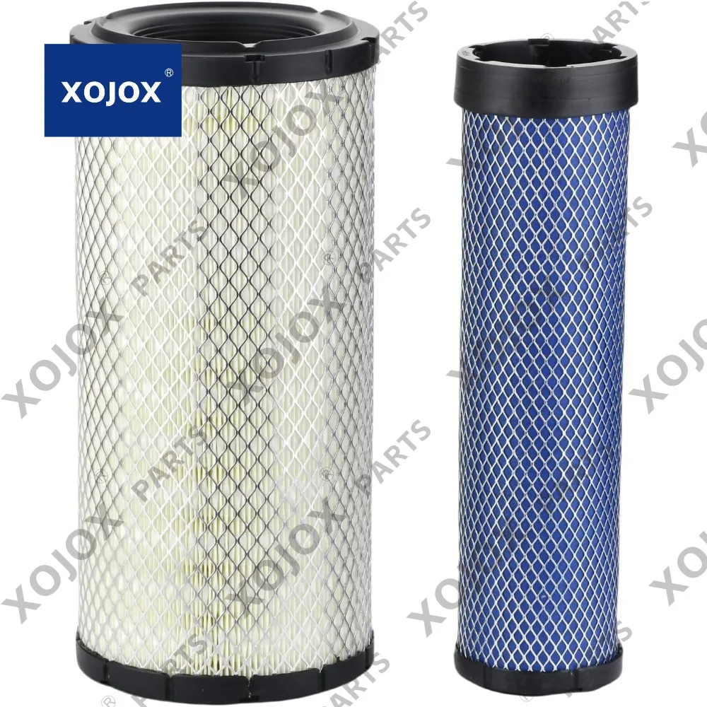 

XOJOX P780522 P780523 Воздушный фильтр для Case IH MXU100 MXU110; CX130B CX160B CX180B;Cat E319C E319D Заменяет AF25957 AF25618, RS3971,
