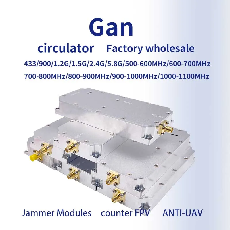 50W Noise Generator Module FPV 300-400MHz 500-600MHz 600-700MHz 700-800MHz 800-900MHz 800-900MHz 700-1000MHz 700-1000MHz 200-300