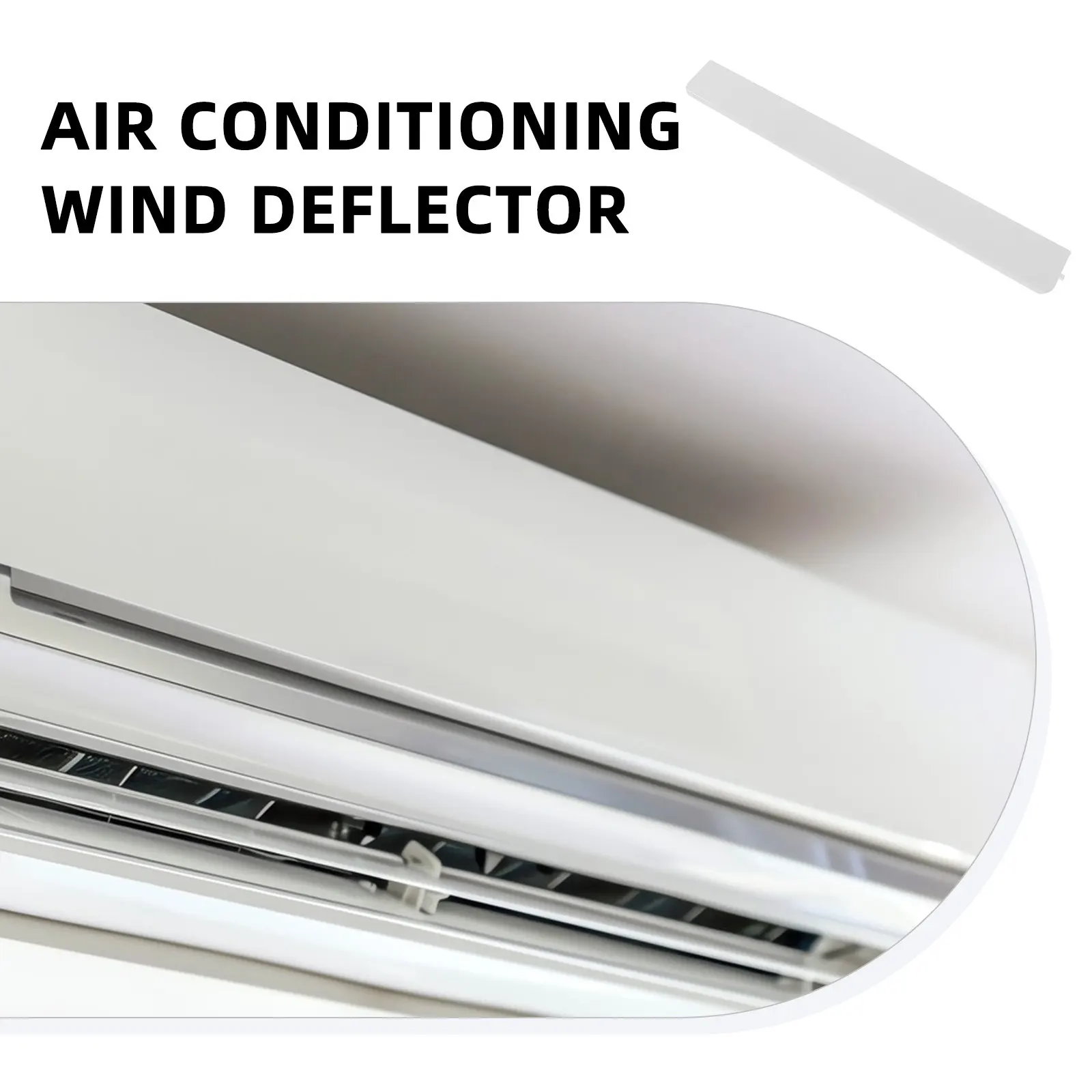 Air Conditioning Vent Adjustment Guide Plate for Central and Window Ac Units Air Duct Deflector Kit Comfortable Even Cooling