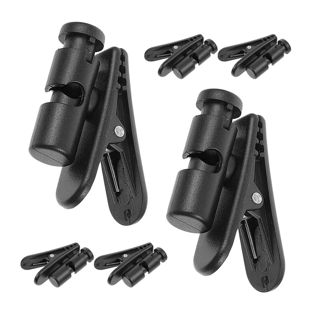 

6 Pcs Earphone Clips Headphone Cable Mic Accessories Microphone Headphone Cable Supply Wire ganizer Compact Clamps
