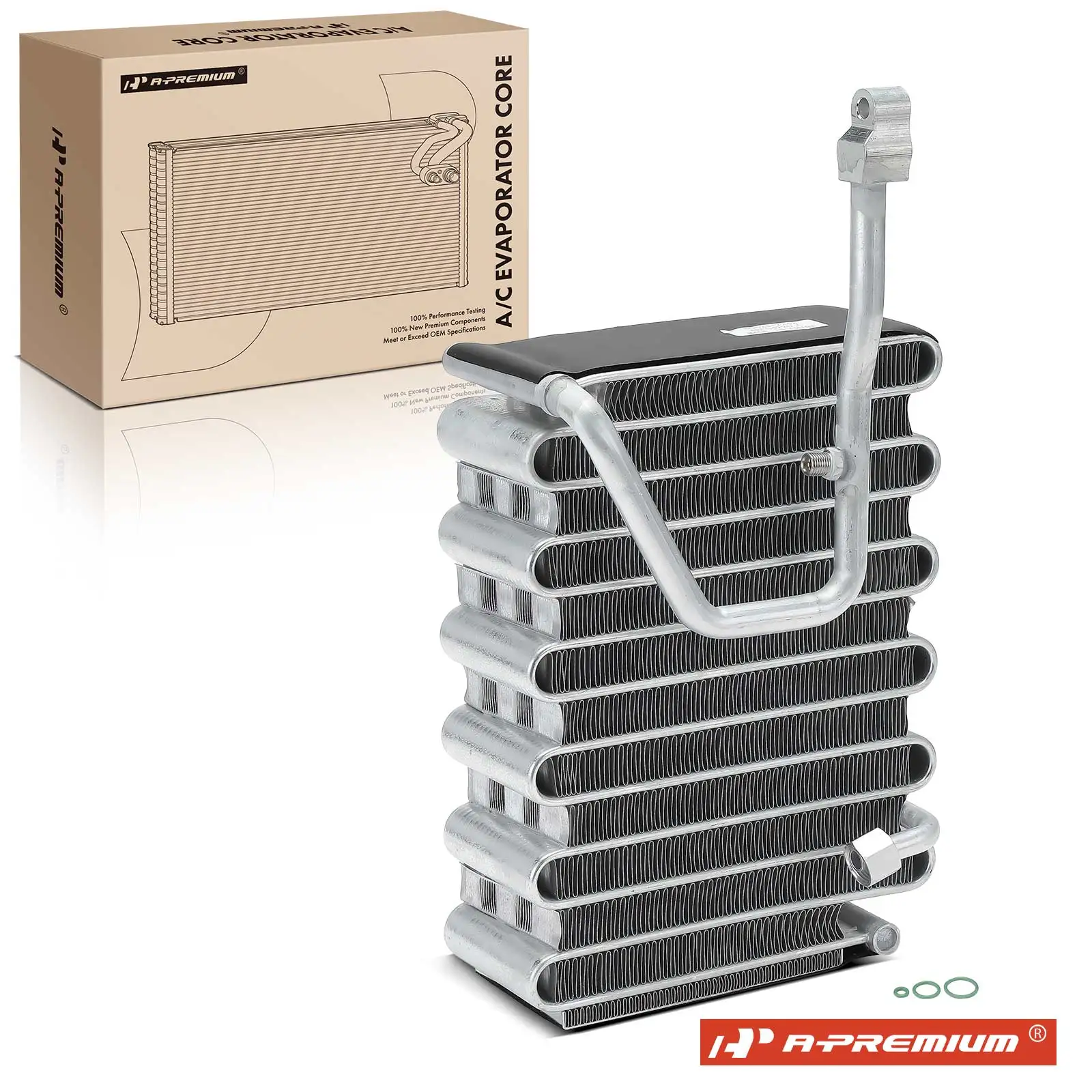 A-Premium A/C Evaporator Core with Pad Mount Fitting for Honda Accord 1991 1992 1993 L4 2.2L