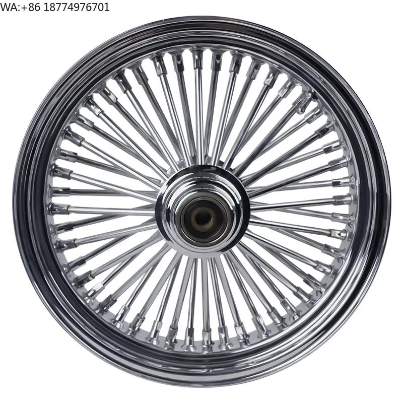 

Передние хромированные мотоциклетные колеса 18x5.5 дюймов, из алюминиевого сплава, для Harley Softail 2018-2023 и Touring 2014-2023