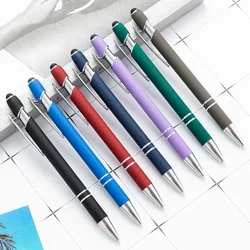 3 Pieces Cute Metal Ballpoint Pen Capacitive Touch Stationery