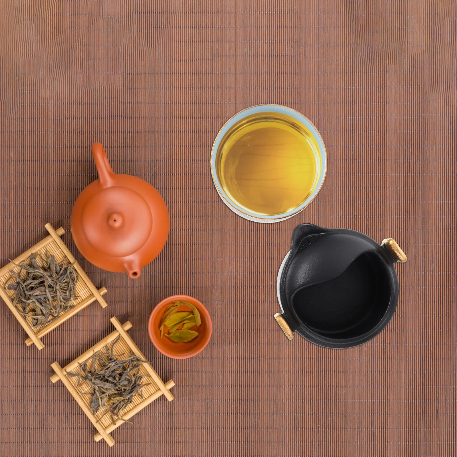 

1Set Portable Travel Tea Set Ceramic Kung Fu Teaware Tea Cup Kit for Outdoors Portable Teaware Ceramic Teapot