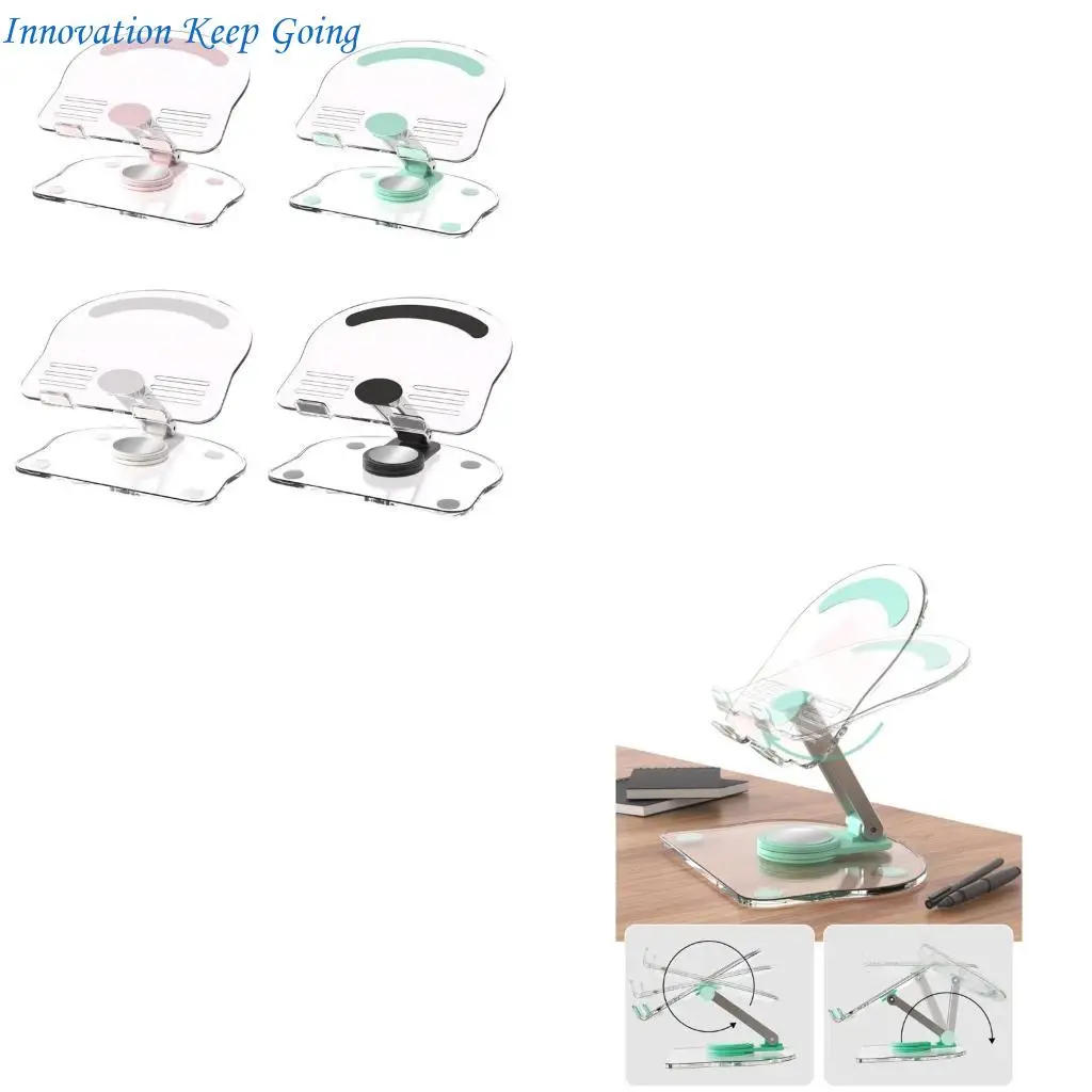 

E65C Adjustable Lazy Phone and Tablet Stand Holde with Anti Slip Base Perfect Viewing