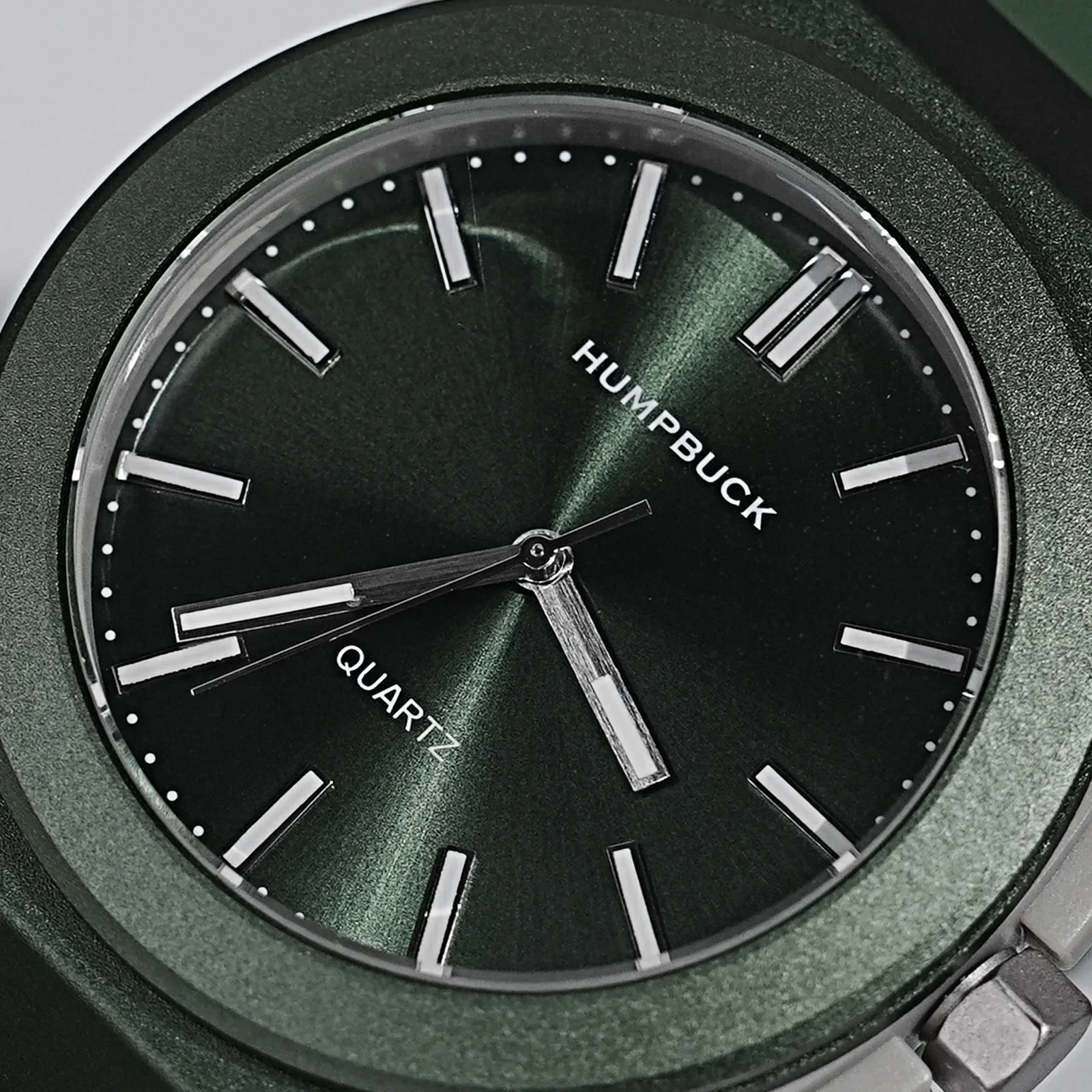 HUMPBUCK 남성용 쿼츠 라이트 방수 스포츠 러닝 손목시계, 패션 캐주얼, 파일럿 시계, 새로운 디자인