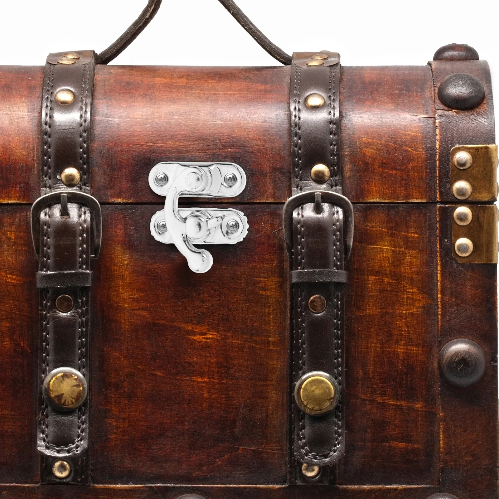 

20Pcs Vintage Cabinet Latch Metal Hasp Decorative Buckle for Wooden Box Case Drawer Hardware Vintage Cabinet Latch