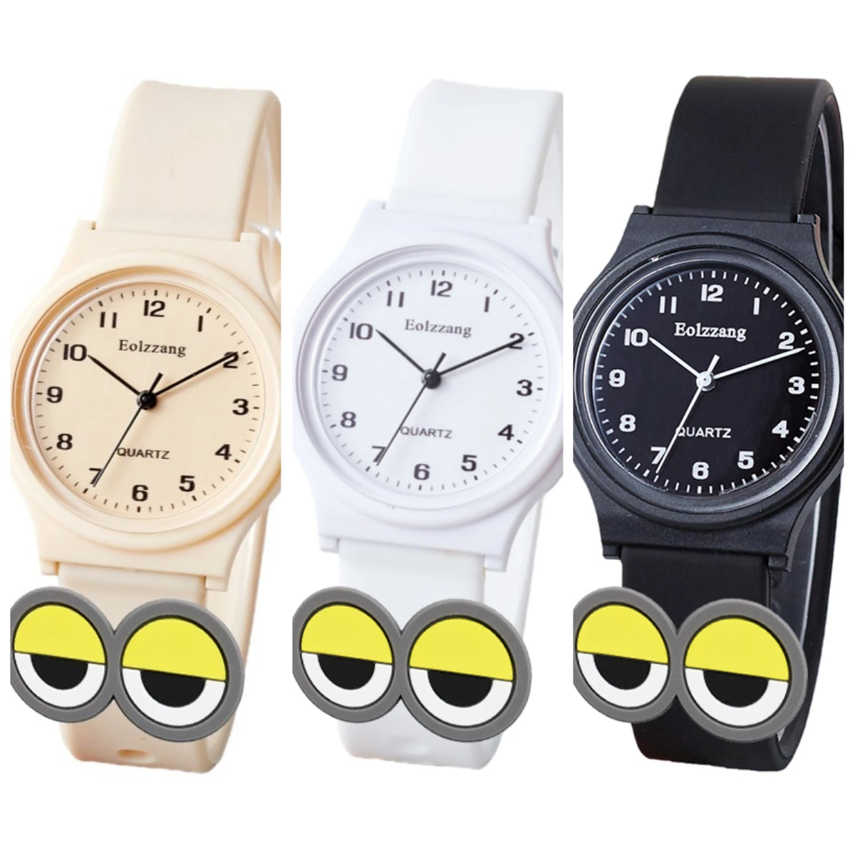 新しい黄色のバナナマン男の子女の子腕時計子供ミニマリストかわいい子供漫画腕時計ギフト子供のための女の子時計