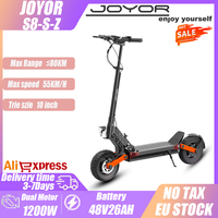 JOYOR S8-S-Z Electric Scooter with Turn Signal 600W*2 Motor 48V 26Ah Battery 10-inch Tire 55km/h Max Speed Dual Hydraulic Brakes