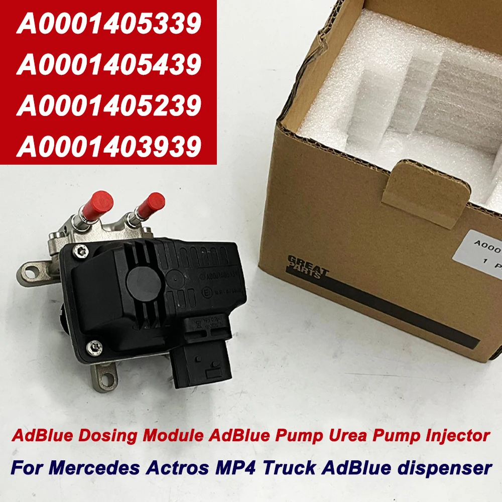 High Quality Adblue Urea Doser Dosing Module Injector A0001405339 A0001405439 A0001403939 A0001405239 For Benz Actros MP4 Truck