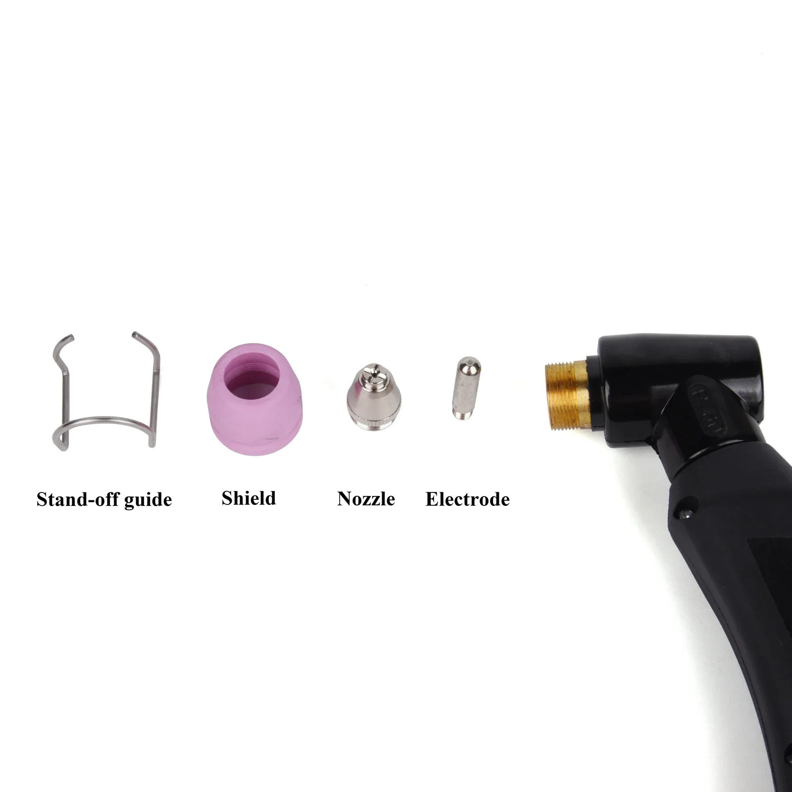 60Pcs Plasma Cutter Torch Consumables Nozzles Tips Kit Fit SG-55 AG-60 40/50/78 Amp
