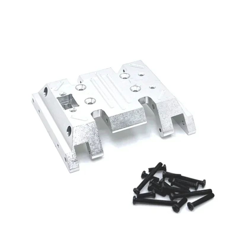 Metal Chassis Skid Plate Center Transmission Gearbox Mount Base 1/12 RC Crawler Car Upgrade Parts for MN128 MN86 MN86S 86K 86KS