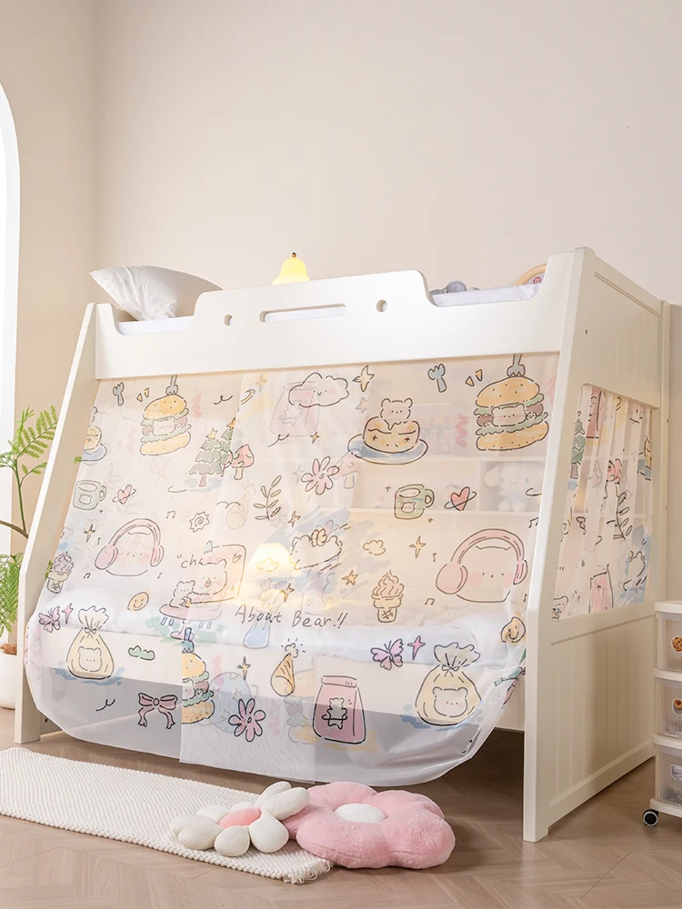 

Новая двухслойная москитная сетка Hearlthy для студенческих кроватей с застежкой-липучкой для верхних и нижних ярусов, защита от насекомых, для использования в общежитиях