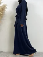 Abaya modeste Ramadan turquie caftan vêtements islamiques musulmans pour femmes Robe Hijab Robe Femme musulmane Caftan Marocain robes 5