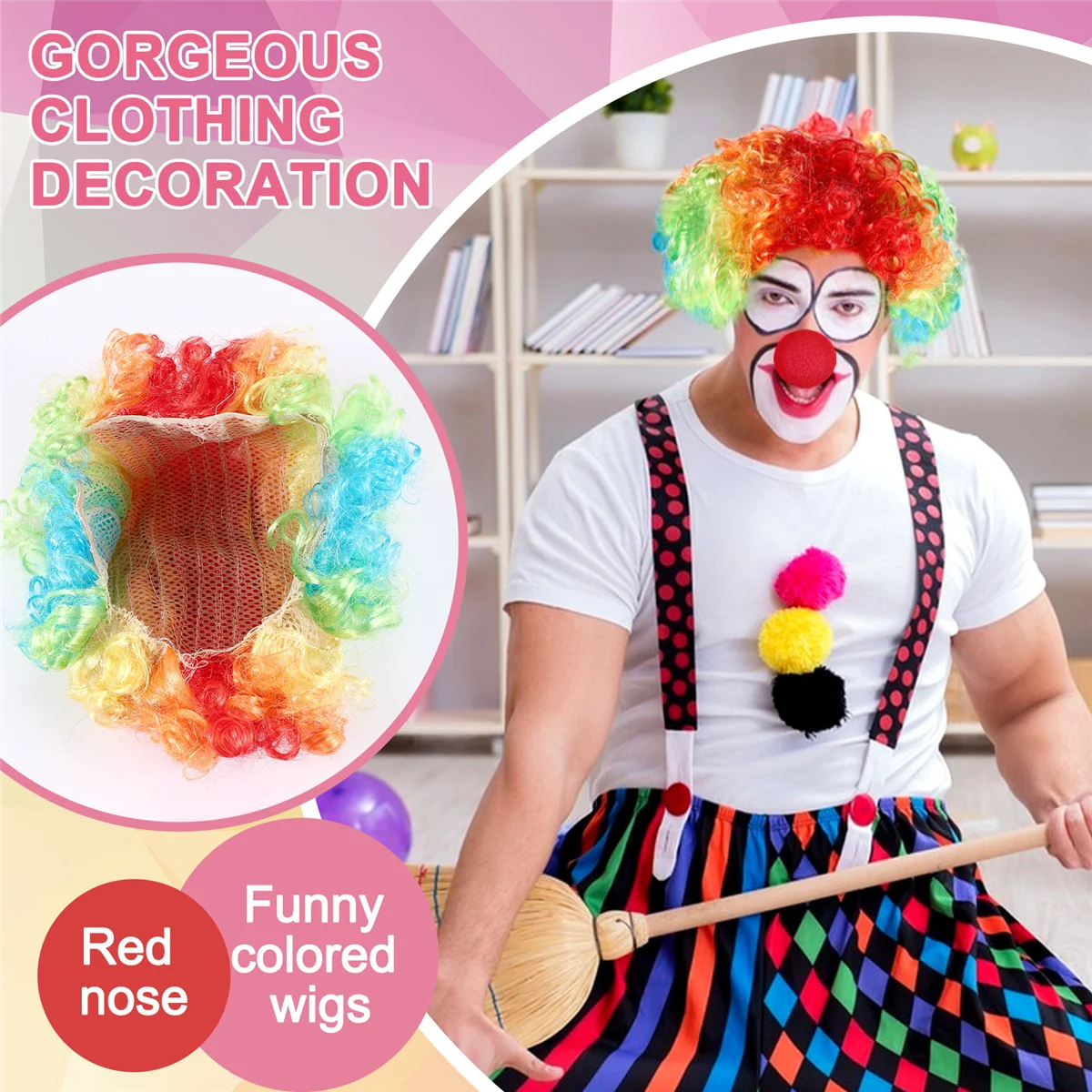 【Stok Terbatas!】Rambut berwarna