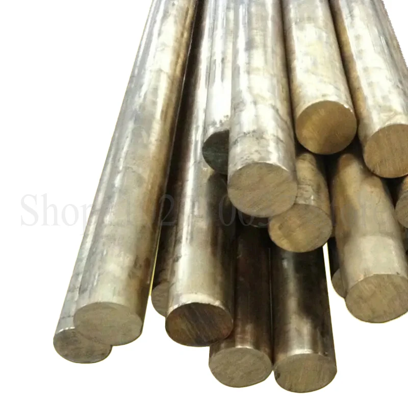 Imagem -03 - Barra Redonda Rod para o Processamento do Artesanato do Metal Resistência de Corrosão Bronze Contínuo 1pc l = 300 mm Diameter = 1025 mm