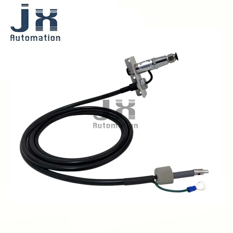 Ion Air Nozzle Anti Static Eliminator Kit SL-005 Industrial Ionizing Air Nozzle with High Voltage Power Supply ZST-401A