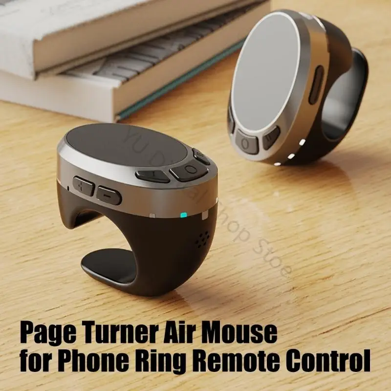 96BA Quick Responsing Wireless Shutter Rings Release Remote Shutter Enhancing Durability Suitable for Phone Reading Video
